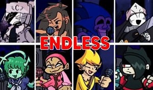 FNF vs Endless but Everyone Sings it