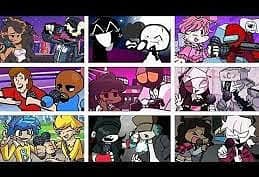 Dating Night Funkin’ But Everyone Sings It (Heartbass & Lover)