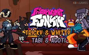 FNF vs Tricky & Whitty vs Tabi & Agoti