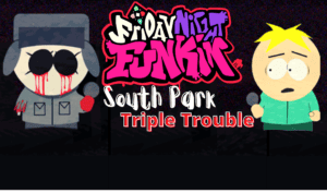 FNF vs South Park Triple Trouble (Butter, Cartman, Kenny)