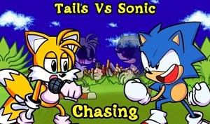 FNF vs Chasing, but Tails and Sonic Sing it