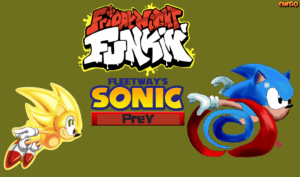 FNF Prey but Fleetway (Sonic.exe & Sonic)