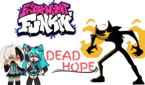 FNF Dead Hope, but Mami, Miku, & Bendy Sing it