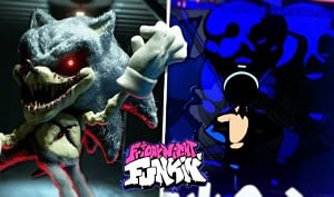 FNF Hit Single vs Lord X & Starved Squidward